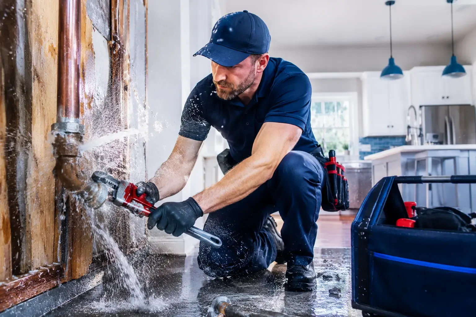 Local emergency pipe repair professionals in Wellington, KS
